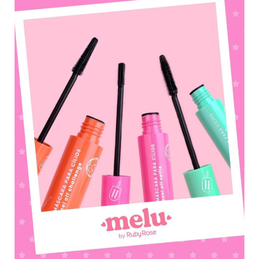 Máscara De Cílios Melu Ruby Rose Peel Off Volume Definição Alongamento Alta Fixação RR-5151 — imagem 2 de 2