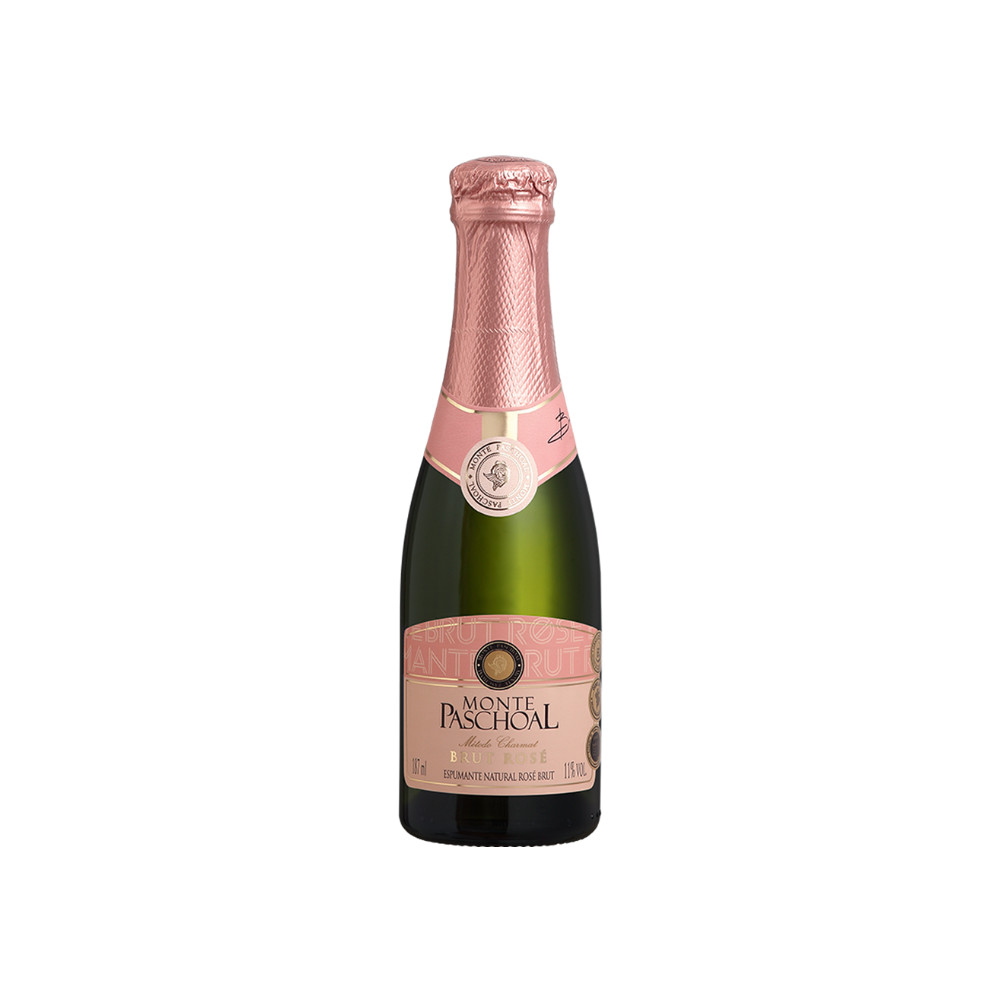 ESPUMANTE MONTE PASCHOAL BRUT ROSE 187ML em Oferta na Shopee
