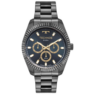 Relógio Technos Masculino Riviera Grafite - 6P79CD/1A em Oferta na Shopee