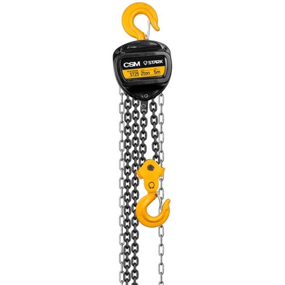 Talha Manual de Corrente 2 Toneladas 5m ST25 STARK CSM