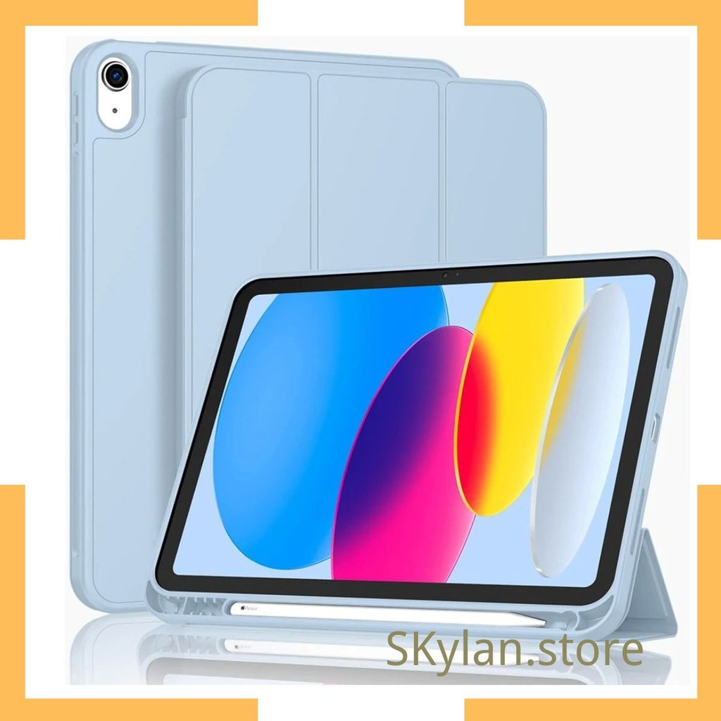 Capa Magnética Com Suporte Lapis, Capa Tablet compativel com Ipad 10th 2022 10.9 A2757 A2777
