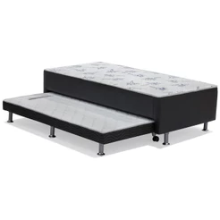 Conjugado Ortobom e cama auxiliar (88x188x37)