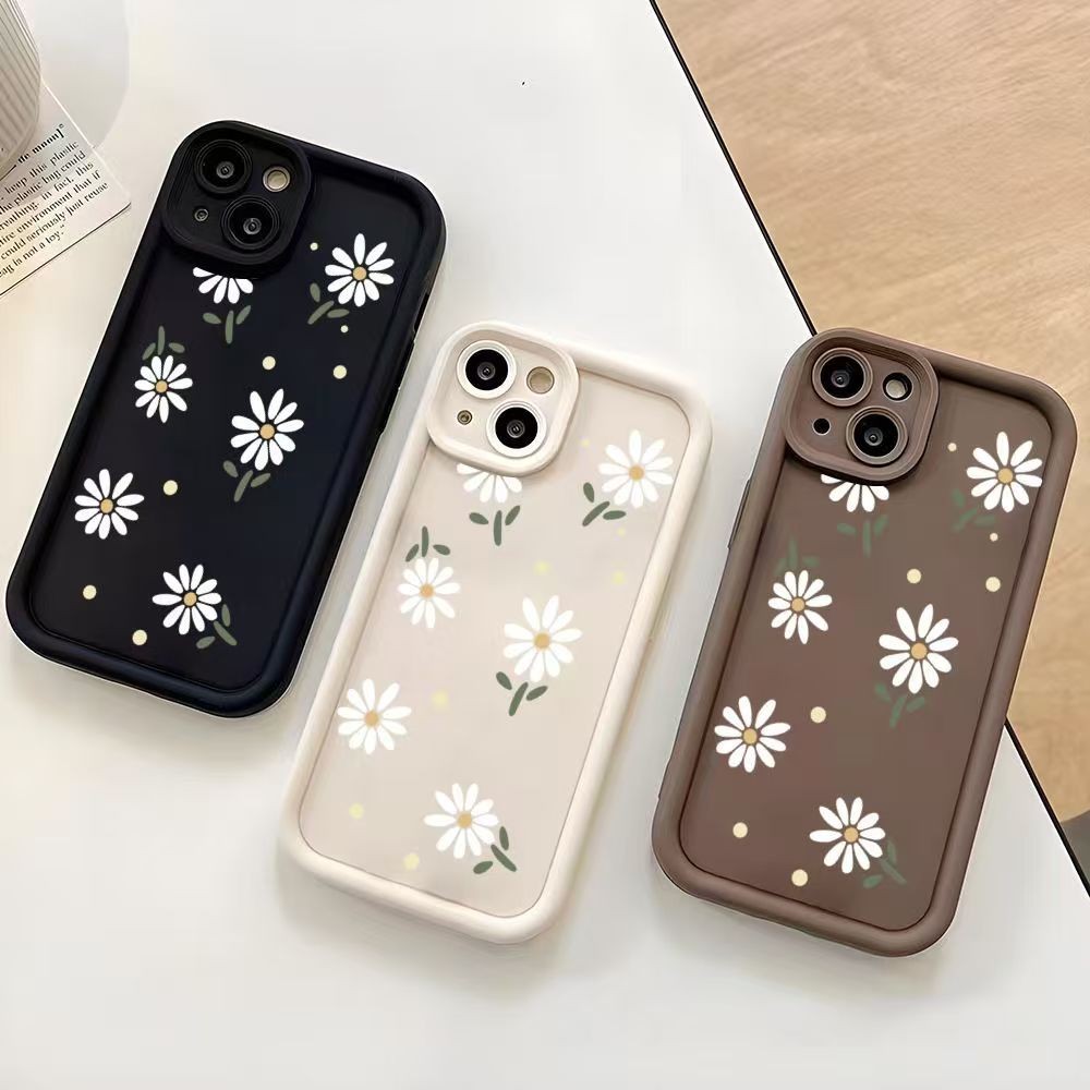 Flor Floral Capa Para Samsung Galaxy A16 A06 A55 A54 A54 A53 A15 A14 A35 A34 A52 A73 A12 A13 A32 A23 A22 A26 A36 5G A24 