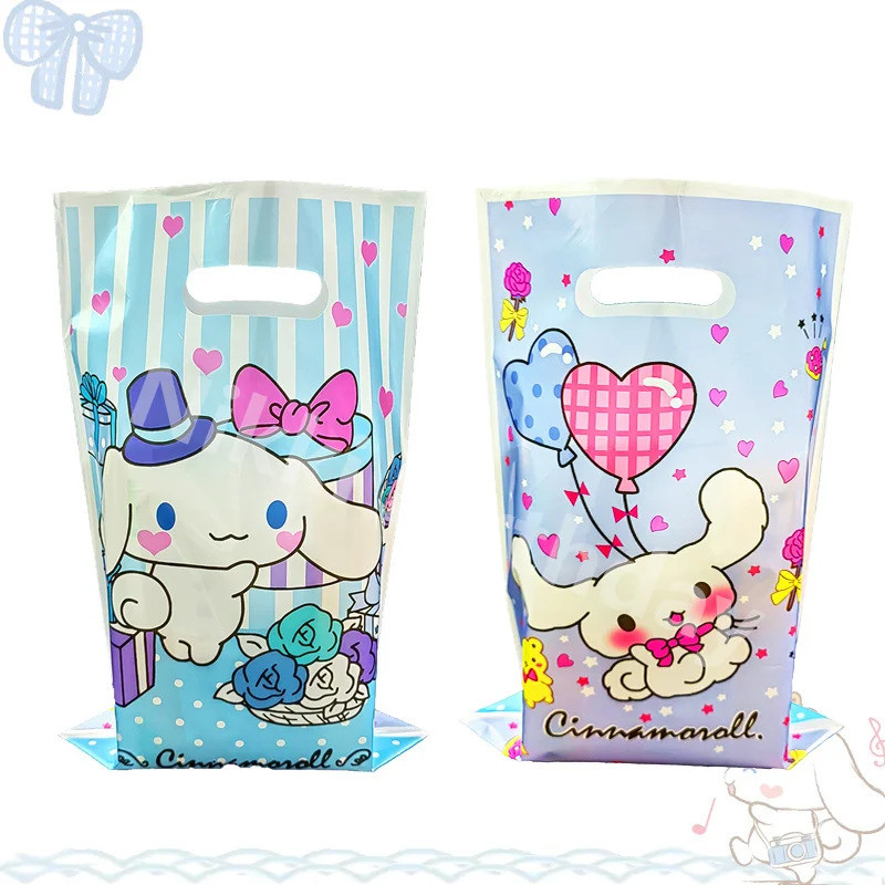 Detalhes do Cinnamoroll Saco De Presente 16.5 * 25cm Saque Minha Melodia Criança Menino Festa De Aniversário Suprimentos Sanrio Deco