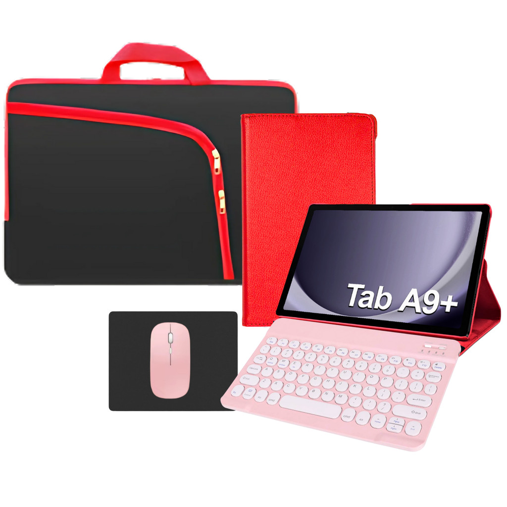 Capa+teclado Touchpad+mouse P/ Tab A9+ Plus 11 Pol