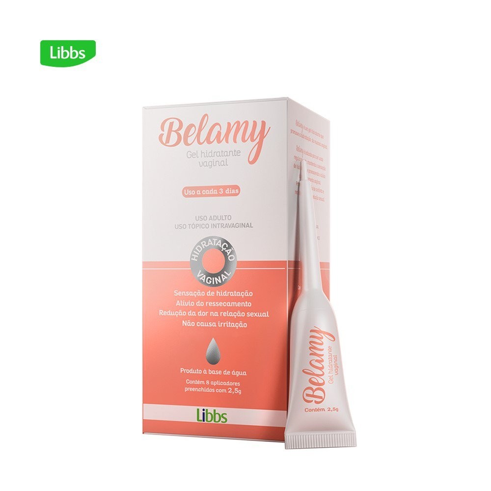 Belamy Gel Hidratante Vaginal – 20 g + 8 aplicadores de 2,5 g em Oferta na Shopee