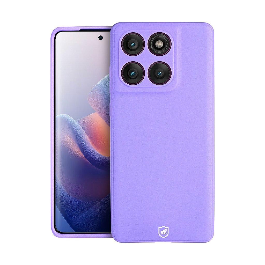 Capa Case Capinha para Motorola Moto Edge 60 - Silicon Veloz - Lilás - Gshield em Oferta na Shopee