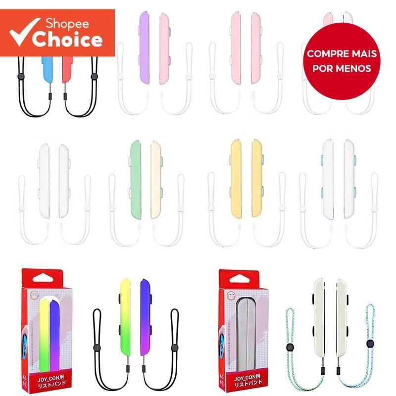 Alças De Pulso Para Nintendo Switch & Oled Joycon Lanyard Acessórios De Substituição De Peças NS Joy-Con Controller
