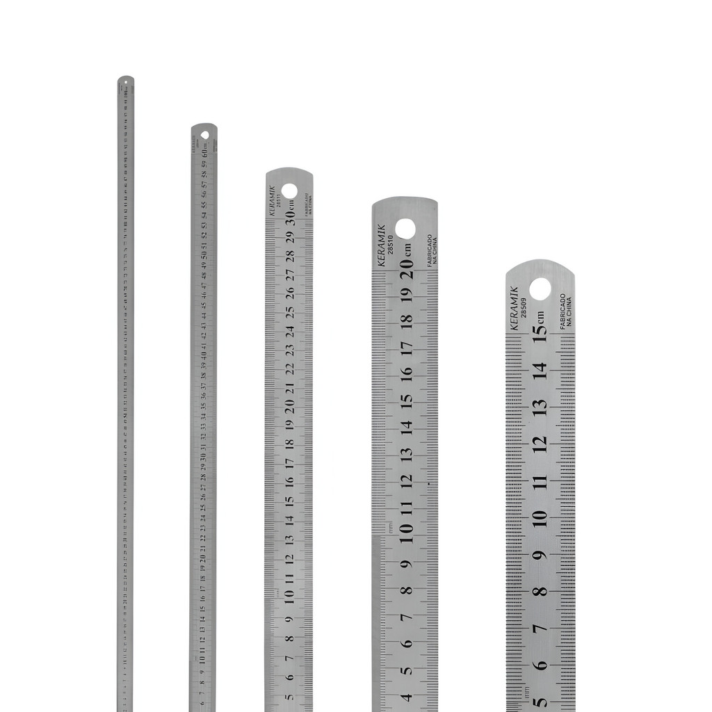 Régua Graduada Keramik Aço 30cm
