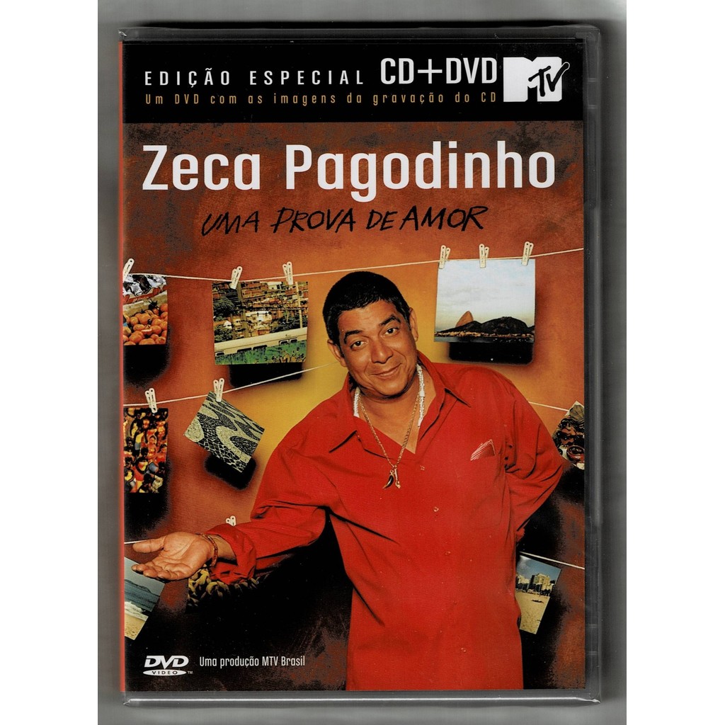 Zeca Pagodinho DVD + CD Uma Prova De Amor