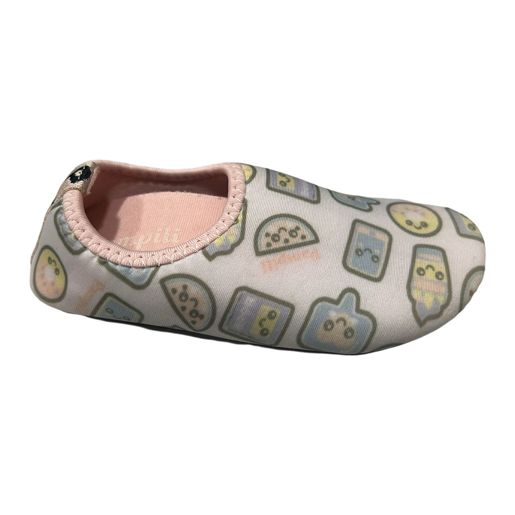Sapatilha Pampili Neoprene Rosa Estampa Solado Antiderrapante