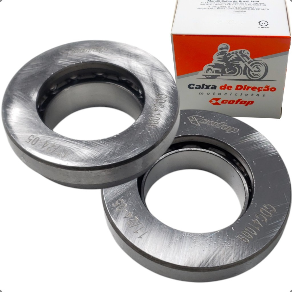 Caixa De Direção Esférica Original Cofap Honda CG 125 150 160 Titan Fan Cargo Star