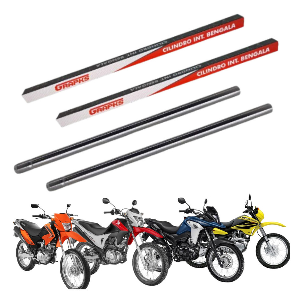Par Bengala Cilindro Tubo Interno Bros 150 160 XRE 190 XLR 125 96 97 98 99 2000 2001 2002 a 2025