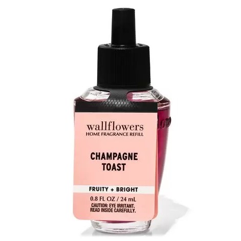 Refil de Fragrância para Ambiente, Champagne Toast, Wallflowers, Bath & Body Works