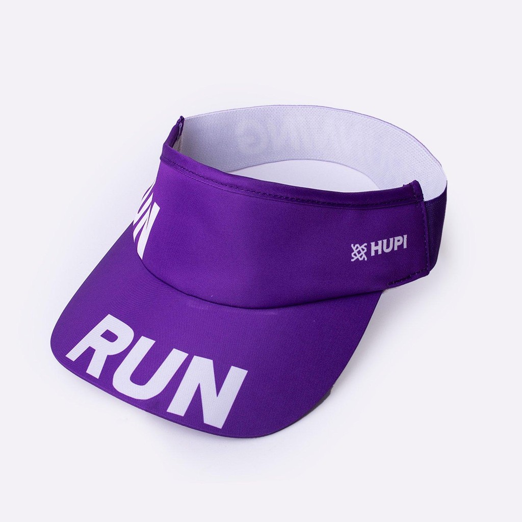 Viseira para Corrida HUPI RUN Roxo Liso em Oferta na Shopee