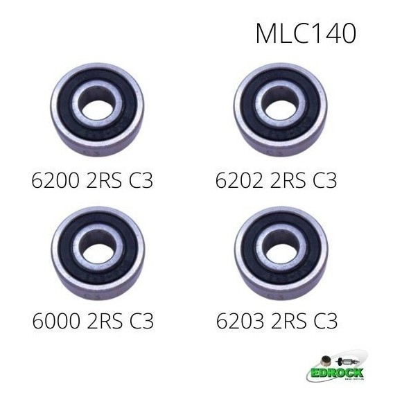 Policorte Makita MLC140 MT240 Kit Rolamentos