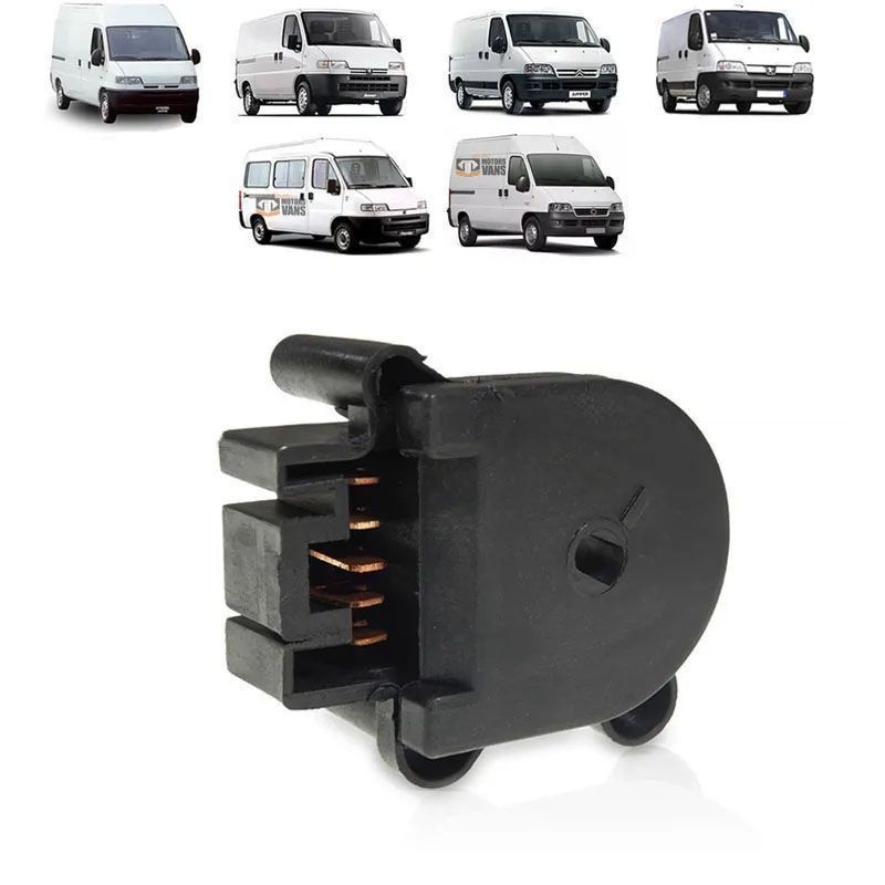 COMUTADOR CHAVE SELETORA DE VENTILAÇÃO DUCATO BOXER JUMPER 1995 A 2017 - 1305589080