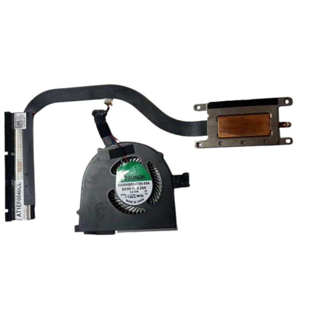 Cooler Fan Ventoinha Para Dell E5570 P48f com o Dissipador