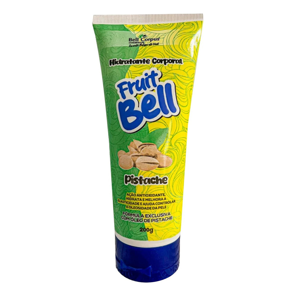 Hidratante Corporal Fruit Bell Pistache Bell Corpus Pele Mac