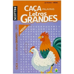 Scottini Caça-palavras | Letras Grandes | 2015 | Médio