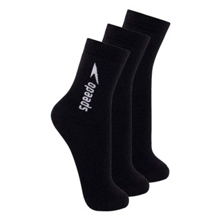 Kit com 3 Pares de Meias Esportiva Cano Médio Speedo 8032 em Oferta na Shopee