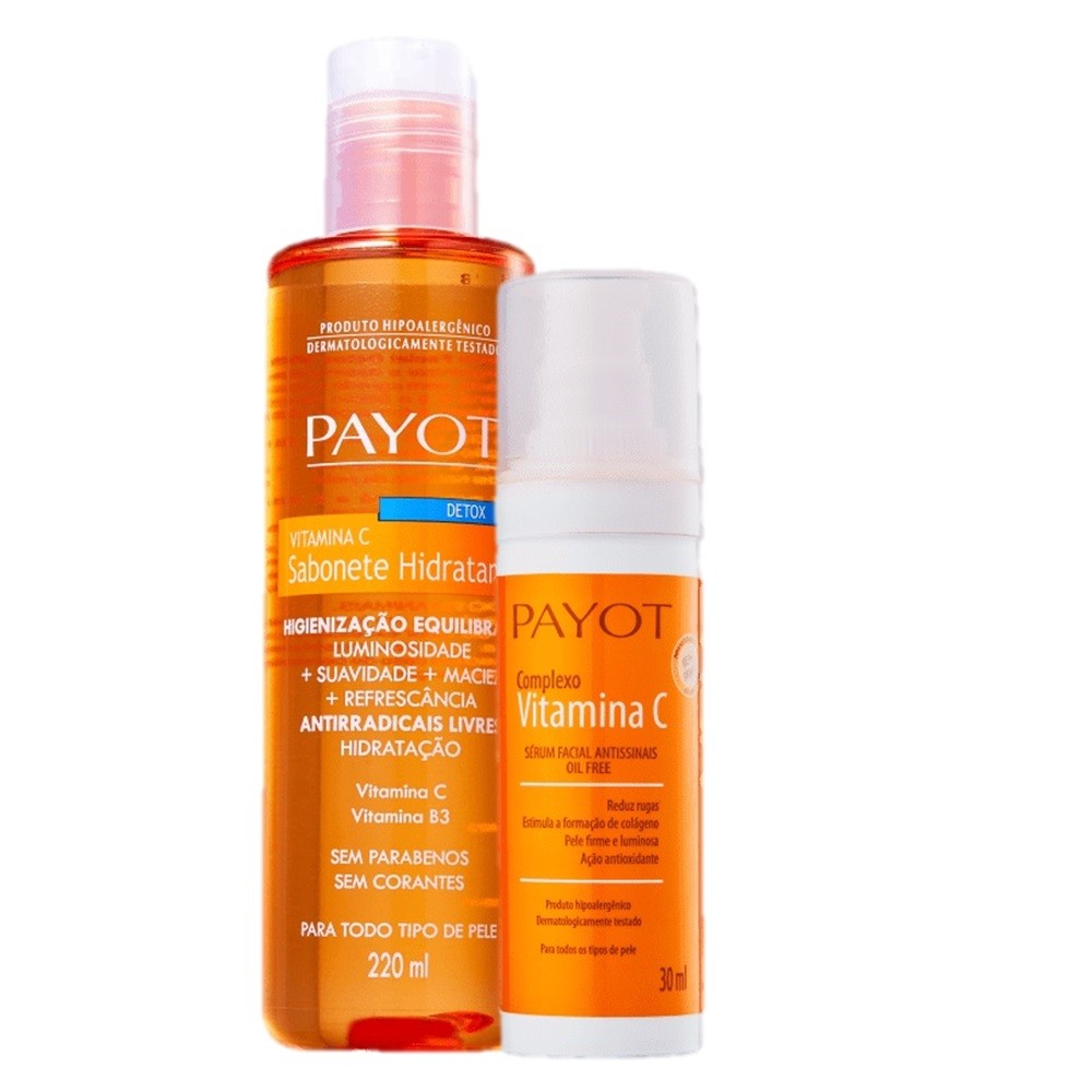 Kit Payot Vitamina C Limpeza Facial (2 Produtos) em Oferta na Shopee
