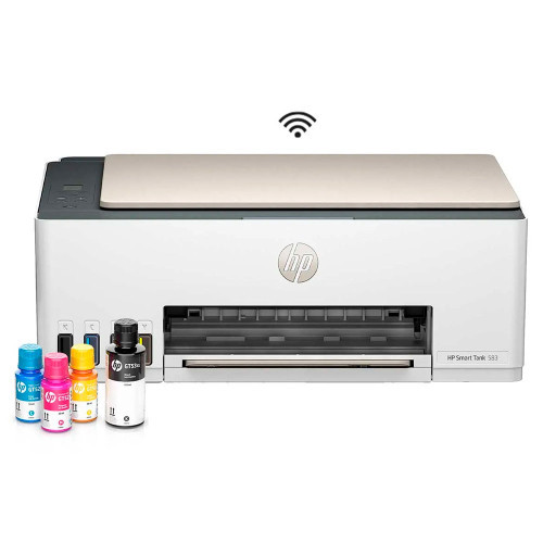 Impressora Multifuncional HP Smart Tank 583 Tanque de Tinta Colorida Wi-Fi - Computers & Accessories