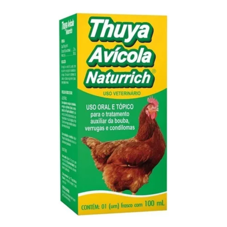 Thuya Avicola Naturrich 30ml em Oferta na Shopee