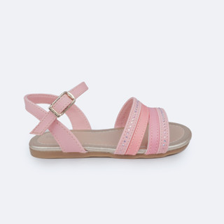 Sandália Infantil Pampili Mili Tiras com Glitter e Strass em Oferta na Shopee