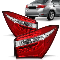 Lanterna Corolla 2015 2016 2017 Canto Com Led