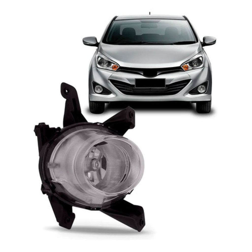 Farol Milha Auxiliar Hyundai Hb20 ano 2012 2013 2014 2015 Mega Desconto, peça referencia de mercado, entrega rapida.
