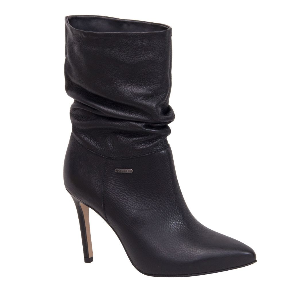Bota Bottero Cano Médio Couro Feminino