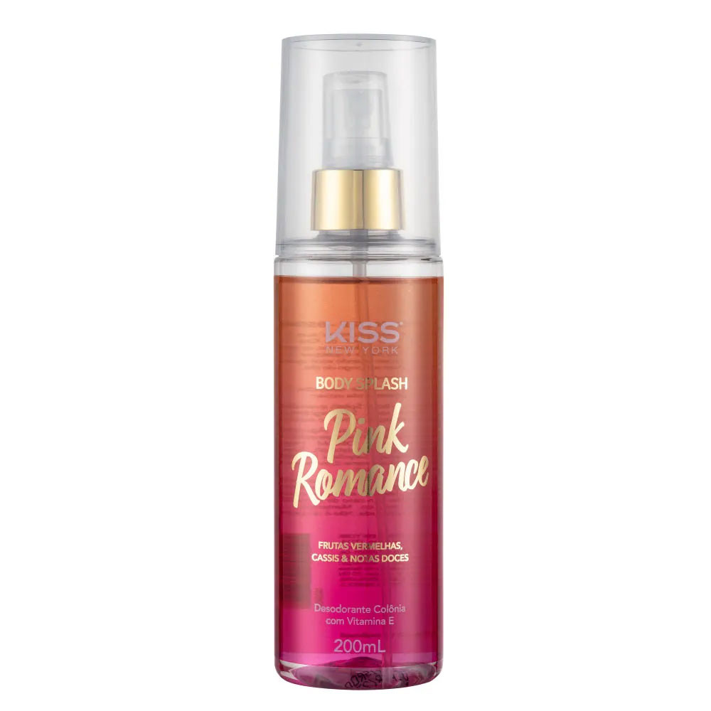 BODY SPLASH PINK ROMANCE KISS NEW YORK BS08B