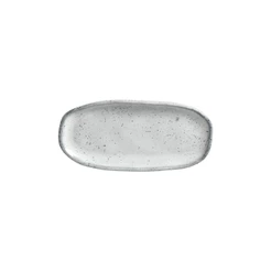 Conjunto com 4 Travessas Oval Rasa Mini Orgânico Echo 16,5x8cm