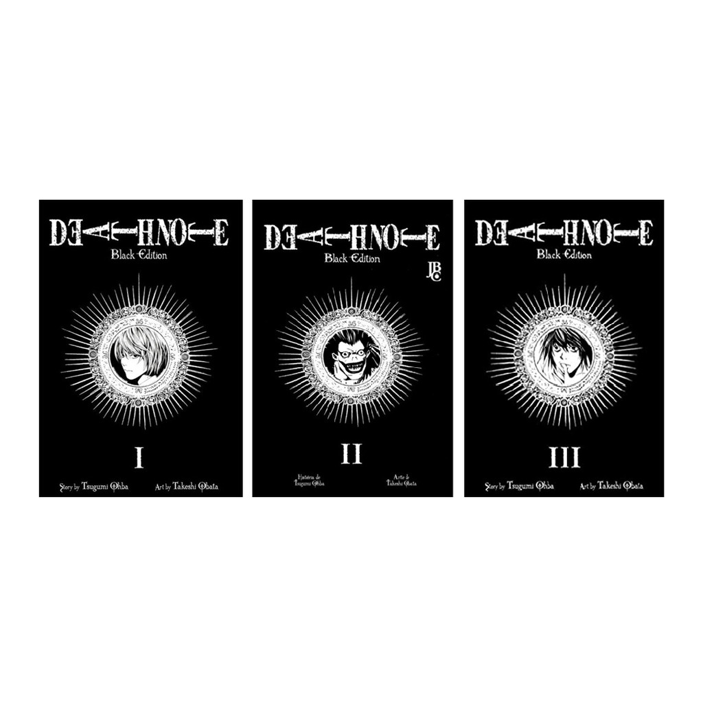 Kit Death Note Vol. 1 ao 3