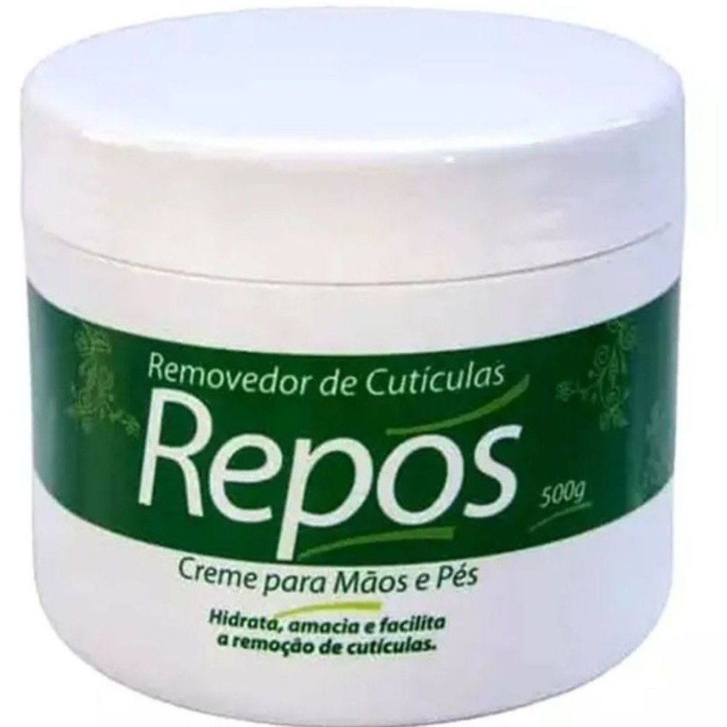 Removedor de Cuticulas Creme Repos 500g em Oferta na Shopee