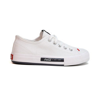 Tênis Coca-Cola Daytona Feminino Casual Branco Confortável Solado Antiderrapante Ponta entrega em Oferta na Shopee
