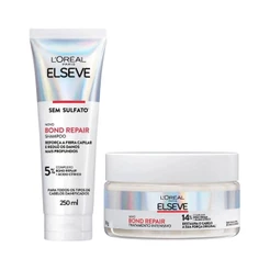 Kit Elseve Bond Repair: Shampoo 250ml + Creme 200g - Reconstrução Capilar Profunda