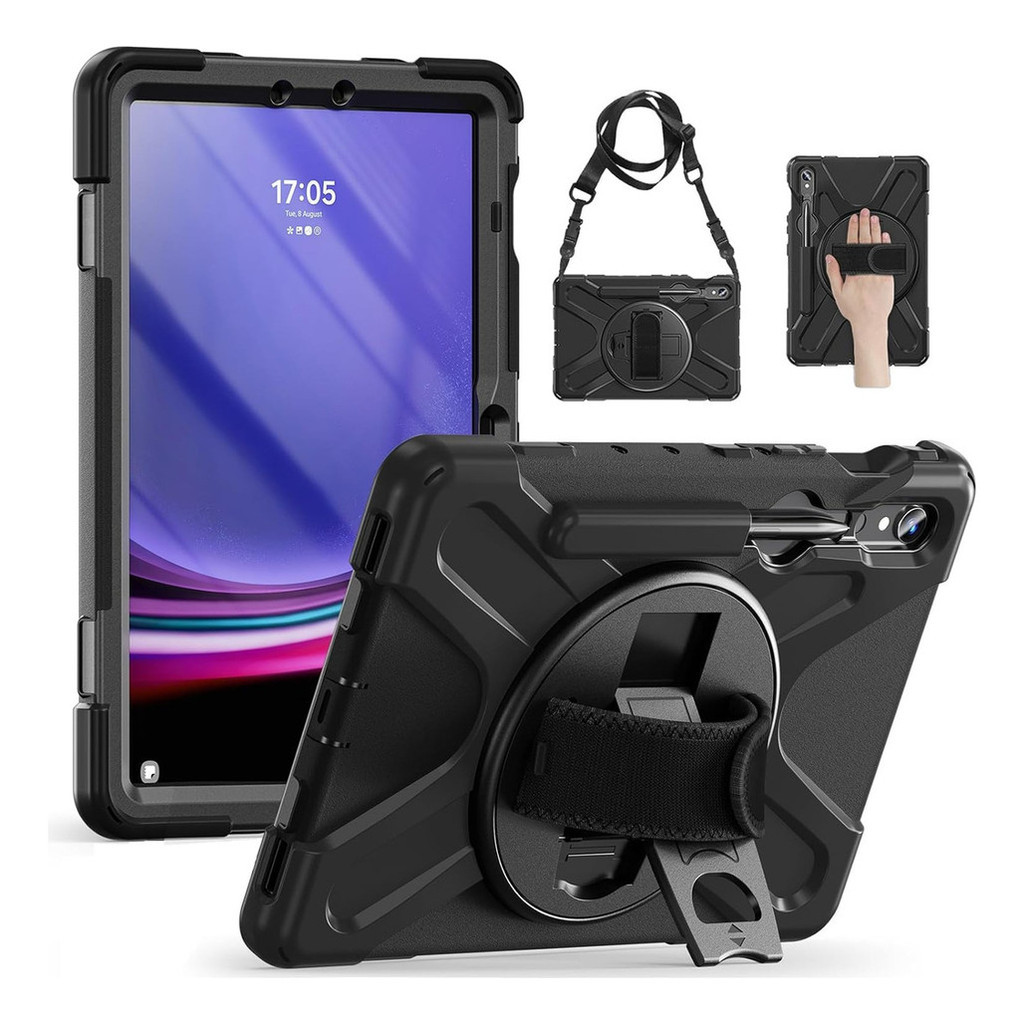 Case Com Alça Para Samsung Galaxy Tab S9 Plus - Tela 12.4