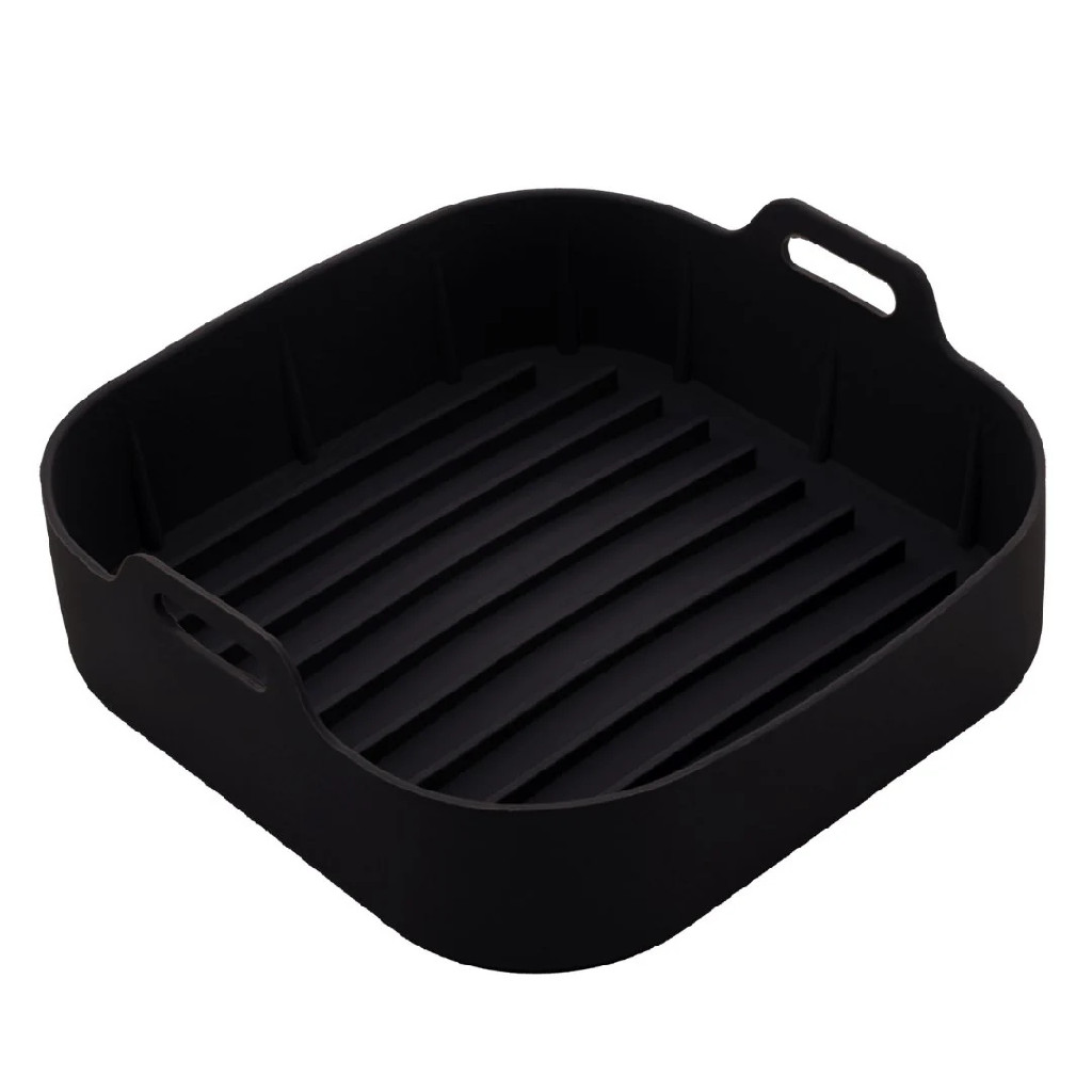 Forma de Silicone Lyor Para Air Fryer 20cm Resistente e Flexível em Oferta na Shopee