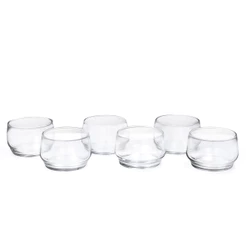 Conjunto Taças Sobremesa 6 Peças Lights Vidro Servir Nadir