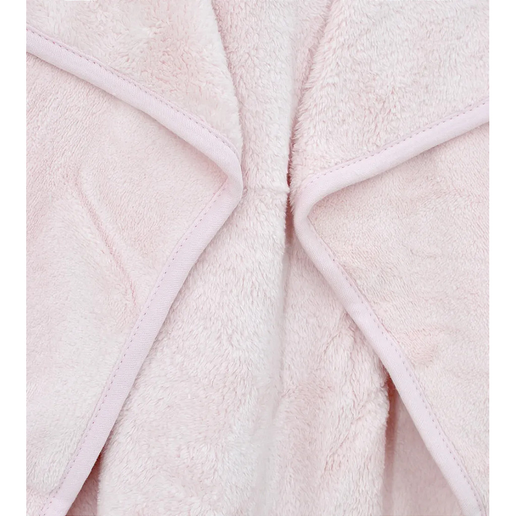 Toalha de Banho com Capuz Comfort Power Sec Cachorro Rosa - Laço Bebê — imagem 2 de 2