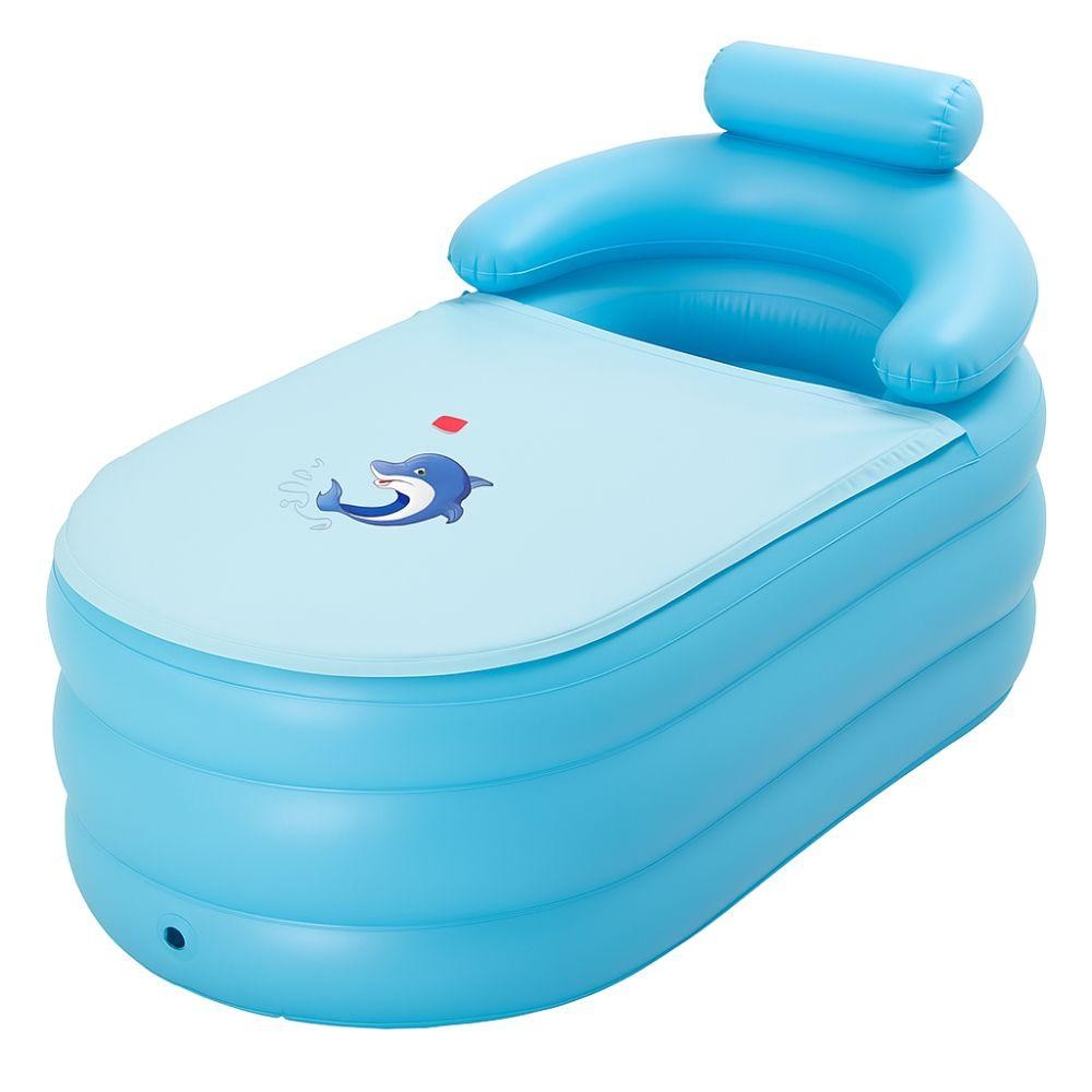 BANHEIRA INFLAVEL PORTATIL SPA TERMICA BANHO GELO ENCOSTO ADULTO INFANTIL OFURO PVC RELAXANTE QUENTE