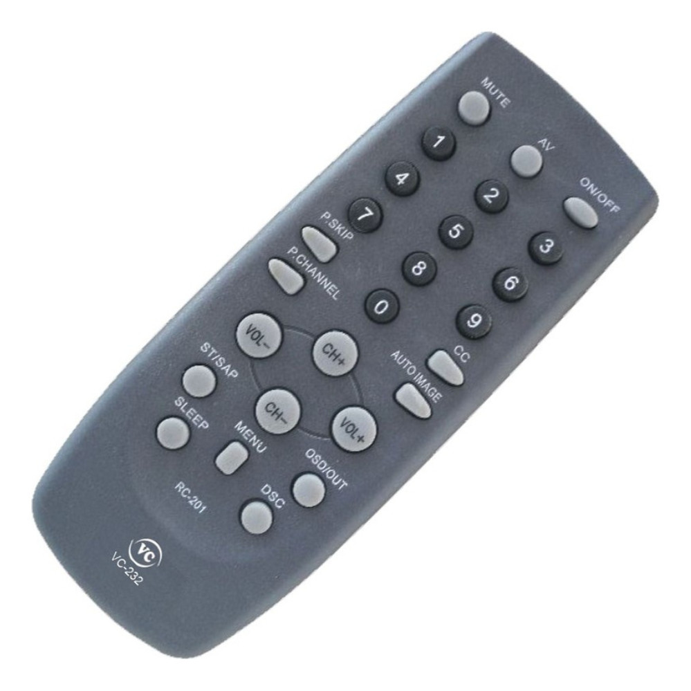 Controle Remoto Compatível Com Tv Cce Tubo Crt 14 20 29 Sem Programação