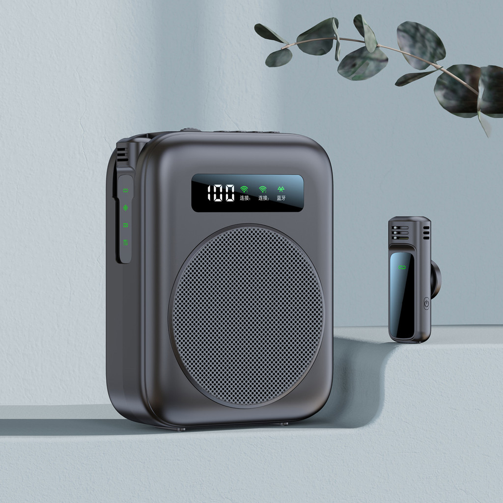 Detalhes do Microfone De Lapela Magnético Sem Fio Com Amplificador De Voz M10 Bluetooth Para Ensino Pro Mic