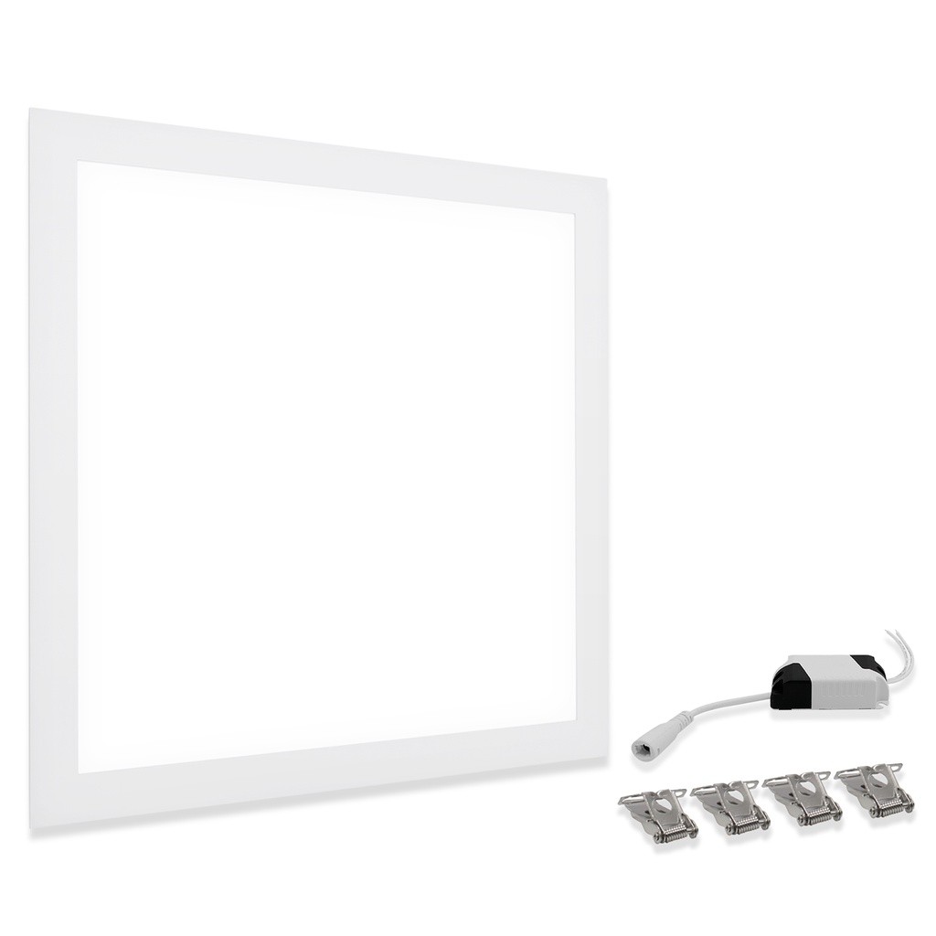 Plafon Embutir Painel Led Slim 60x60 48w Quadrado Cor de Luz Branco Frio