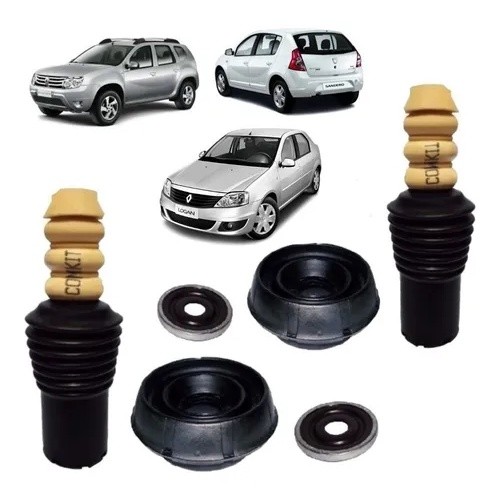 Kit Batente Coxim Amortecedor Dianteiro Logan Sandero Duster
