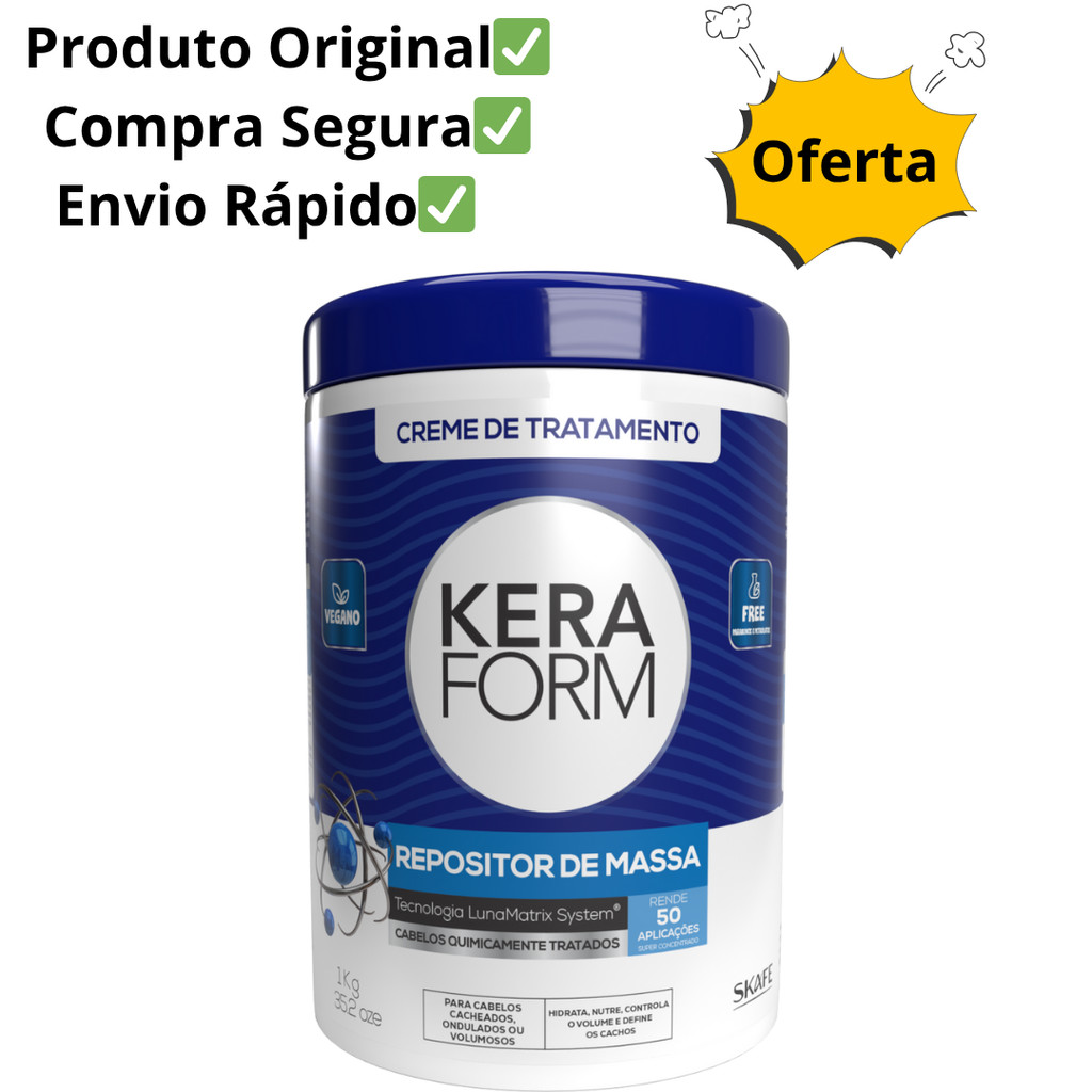 Keraform Repositor de Massa Skafe Creme de Tratamento Intensivo: Onde Comprar | BuscaProdutos