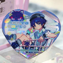 Wanderer Kabukimono Balladee Scaramouche Kunikuzushi Eterno Senhor Da Sabedoria Arcane Chapéu Cara Crachá Em Forma De Co