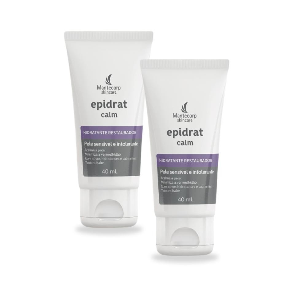 Kit com 2 Epidrat Calm Hidratante Facial 40g